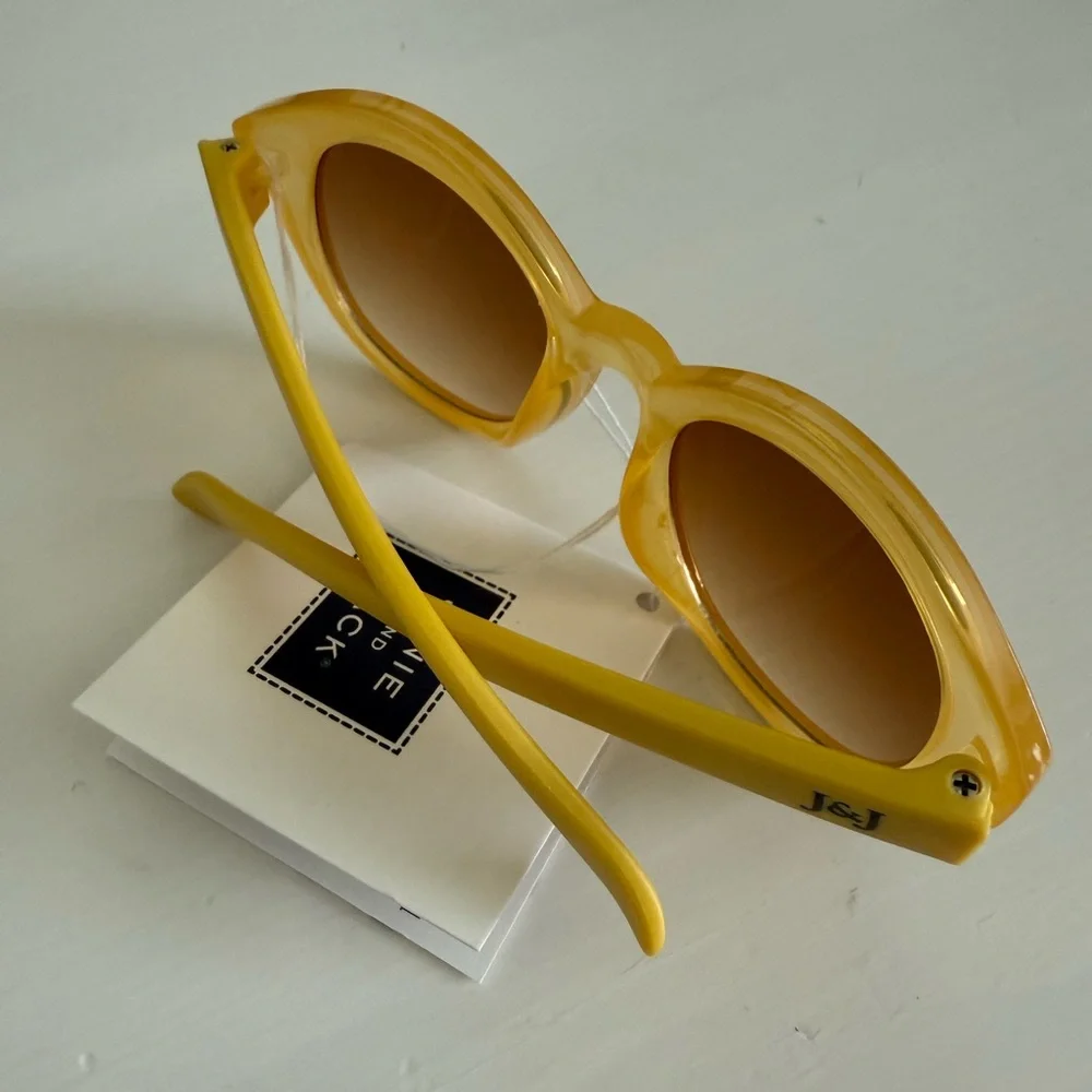 Janie and Jack Yellow Sunglasses